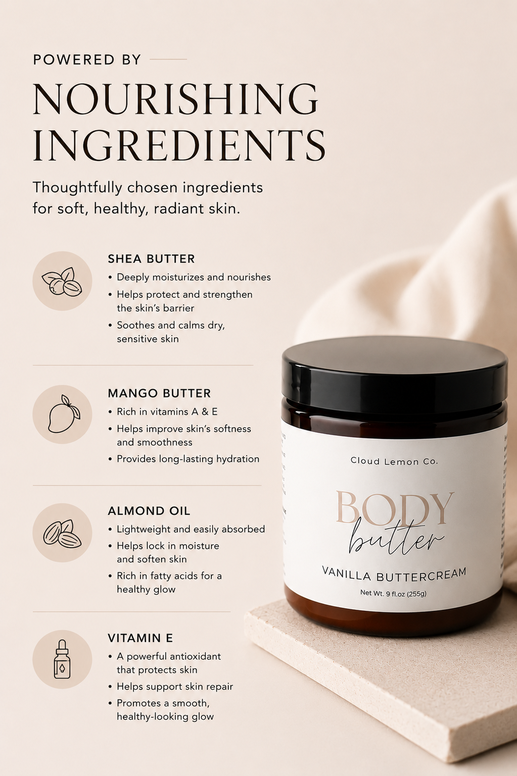 Cashmere Cream Body Butter