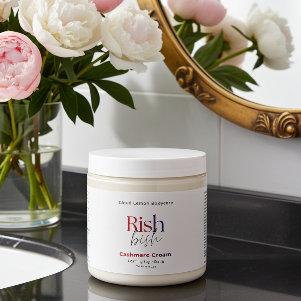 Cashmere Cream Foaming Sugar Scrub