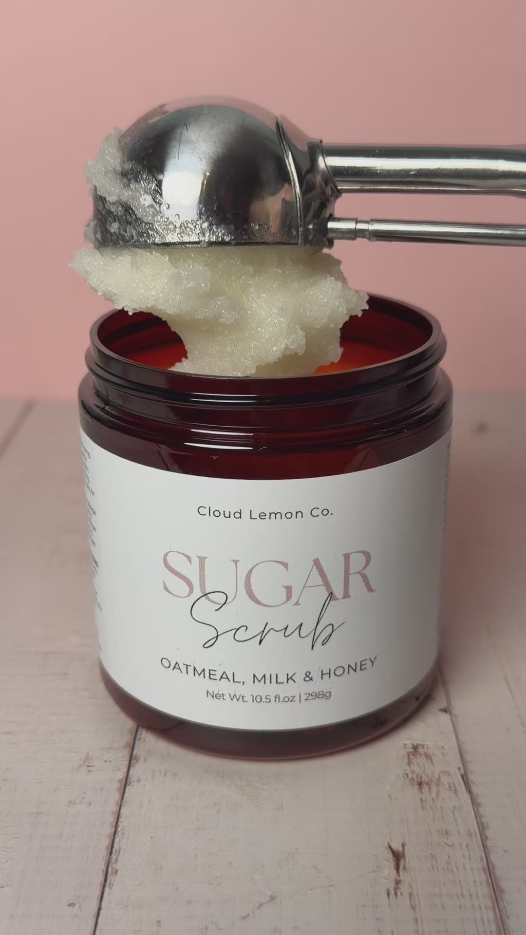 Oatmeal, Milk & Honey Sugar Scrub